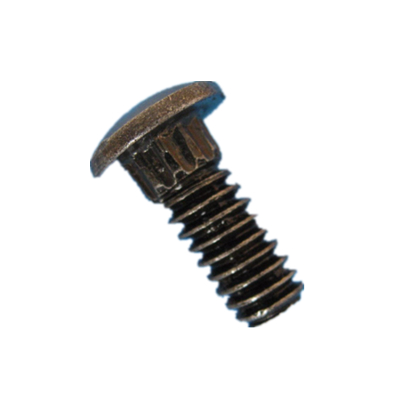 Round head ribbed neck bolt