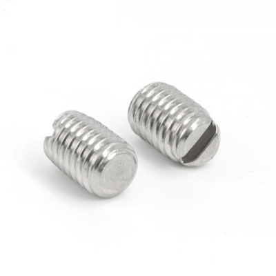 Slotted headless screw