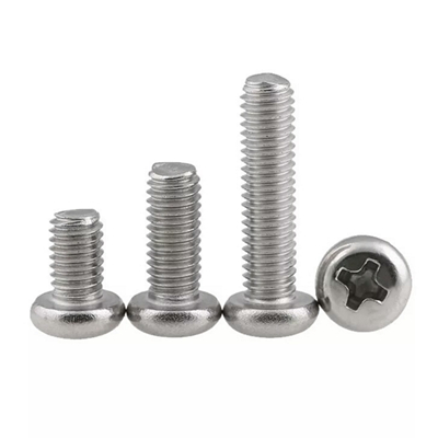 Cross recessed round head screw