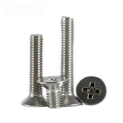 Cross recessed countersunk head screw